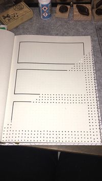 Simple Dot Weekly Layout