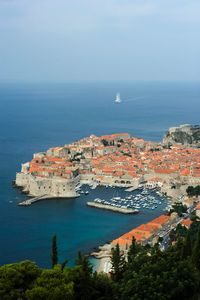 Coastal Town by the Sea