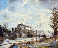 Camille Pissarro | Snow Effect | Tutt'Art@ | Pittura * Scultura * Poesia * Musica |