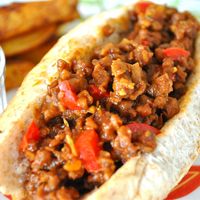 Vegetarian Sloppy Joes