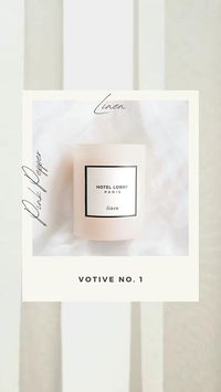 The Hotel Lobby Paris Votive Trio has a scent for every mood. Branding and packaging by MKW Creative Co.