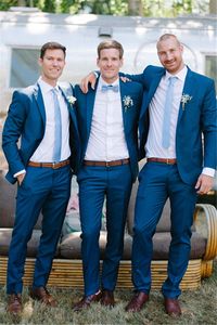 Allaboutsuit is your ultimate source for Hayden Navy Blue Notched Lapel Slim Fit Wedding Groomsmen Suit. Our Dark Navy Notched Lapel wedding groomsmen suits come in modern styles & colors with high quality and free shipping.