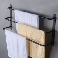 Quantity:1PC; Type:Towel Bar; Application:Bathroom,Hotel bath; Style:Modern; Installation Type:Wall Mounted; Material:Stainless Steel; Suitable Rooms:Bathroom; Item Type:3-towel bar; Features:Self-adhesive,Creative; Product Dimensions:45/603212.5; Listing Date:03/29/2023