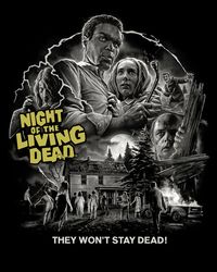 NIGHT OF THE LIVING DEAD - Officially Licensed T-Shirts, Pins, and More! – Fright-Rags