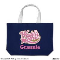 Grannie Gift Pink Tote Bags