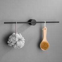 Kyler Modern Metal Towel Bar | Brushed Aluminum – Sage & Sill