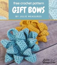 Free Crochet Pattern Gift Bows • Free Crochet Patterns