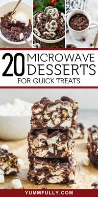 20 Microwave Desserts for Quick Treats - Yummy and fully