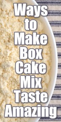 How to Make Box Cake Taste Homemade • Kids Activities Blog