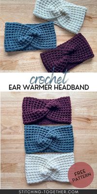 Cozy up your winter style with our crochet ear warmer headband! This simple pattern adds warmth and texture to your accessory collection. Perfect for creating a beautiful headband that's as fashionable as it is functional. Head to the FREE crochet pattern and stitch your way to a stylish winter look!