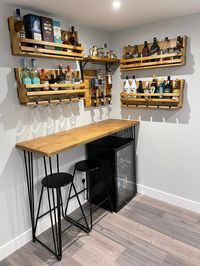 Ultimate Complete Home Bar Set up Beaumont Optics With Wine - Etsy