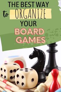 Is your board game storage overflowing? In this post I walk you through how to organize and store board games. Keep reading to find out the best way to organize your board games.  