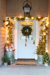 Front Porch Christmas Ready — Ravishing in Plaid - Brittany Burke