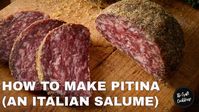 How to make Pitina Friulana - An Italian salami with NO casings, no special equipment needed. - YouTube