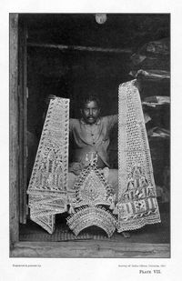 Photographs of the Wire and Tinsel Industry in Bengal - 1910 - Old Indian Photos