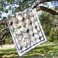 Classic & Vintage - Spool Cabinet Quilt and FREE Quilt Block Tutorial