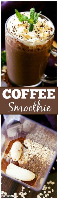 Coffee Smoothie – The perfect way to start your morning with coffee, oats, flaxseeds and bananas, all in one! Combining our two morning loves, coffees and smoothies, for people on the go.