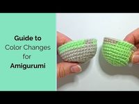 Quick Guide to Color Changes for Amigurumi - YouTube