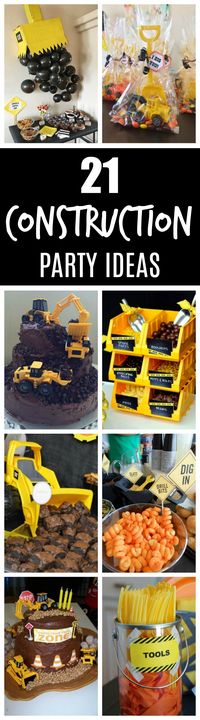 21 Construction Birthday Party Ideas | PRETTY MY PARTY