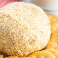 Pepperoni Cheese Ball - Eating on a Dime