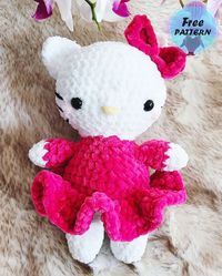 Crochet Plush Kitty