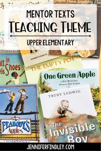 Read Alouds to Teach Theme | Mentor Texts for Reading Series