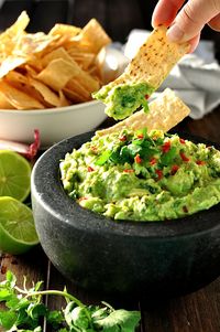 Best Ever Proper Guacamole - a Chef's recipe, one tiny change to the usual method that makes this an INCREDIBLE guacamole!