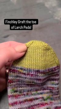 Here's the Finchley Graft in detail.. following up on yesterday's video. The Larch Ped pattern includes a 50-minute detailed video tutorial walking you through every step to knit Larch Peds successfully. The pattern was just updated to have 8 sizes! Plus, if you sign up for my newsletter, you'll get a coupon code for 15% of any of my patterns you want!  ... more