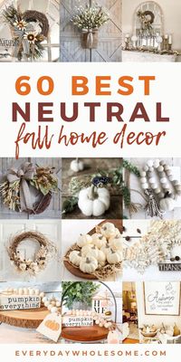 Neutral Fall Decor. Boho Fall Decor. Fall Decor Ideas for the home. Farmnhouse fall decor. DIY Fall Decor. Thanksgiving Decorations. Fall wreaths & wreath. Fall front porch and door decor. Neutral Fall Home Decor Ideas and inspiration. #diyfalldecor #falldecor #falldecorations #falldecorating #neutraldecor #neutralfall #neutralautumn #autumndecorating #autumndecor #autumndecorations #diyautumndecor #farmhousefall #bohofall #thanksgivingdecorations #thanksgivingcenterpieces #diydecor #fallwreath