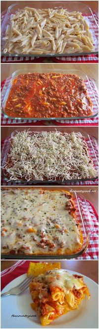 Easy Baked Ziti