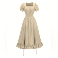 Small Victorian Style Pull String Scrunchy Dress Costume