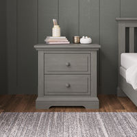 With classic crown molding, English dovetail drawers, and durable wood construction, the fully assembled Jordyn Legacy Collection adds traditional, sophisticated style into any nursery. Choose from a 4-in-1 Flat Top Crib or a simple Euro Crib silhouette, along with a tall chest of drawers, double dresser, and coordinating nightstand.