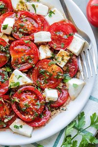 Marinated Tomatoes recipe – #tomato #recipe #eatwell101 - A perfect hors d’oeuvre full of fresh summer flavors! - #recipe by #eatwell101®