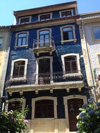 Portuguese house. Azulejos Guarda