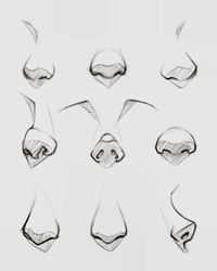 @lumidrawss on insta  #nose #tutorial #digitalartist