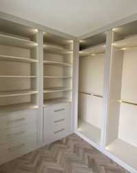 built-in wardrobes and shelves