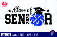 Cheer Senior 2023 SVG | Class of 2023 Graphic by Creative2morrow · Creative Fabrica