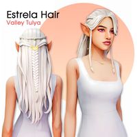 (The Sims 4) Estrela Hair | Patreon