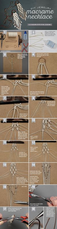 |Tutorial macramé aritos o dije de collar|