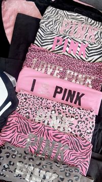 My Victoria secret pink foldover yoga pants collection🎀🩷 #vintage #trashyy2k #y2k #victoriasecretpink #foldoveryogapants #flareleggings