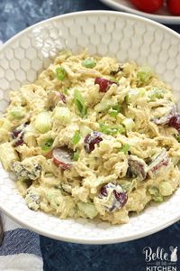 Greek Yogurt Curry Chicken Salad Recipe