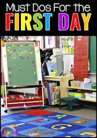 Must Dos for the First Day of Kindergarten