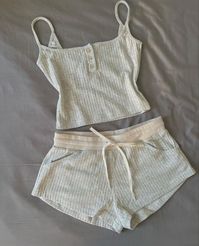 Cute cotton sleep wear perfect for summer! #sleep #fashion #set #fashionset