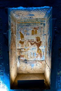 Hieroglyphics, Temple of Seti I, Abydos, Egypt