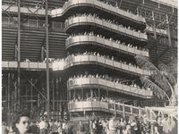 size: 24x18in Photographic Print: Orange Bowl Stadium, Miami, 1947 :