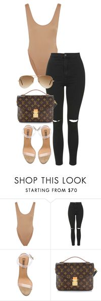 "Untitled #3995" by theeuropeancloset ❤ liked on Polyvore featuring Norma Kamali, Topshop, adidas, Louis Vuitton and Ray-Ban