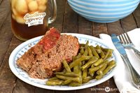 Easy Low Carb Meatloaf & Sweet Tea - Southern Plate