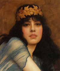 John William Godward ...Queen Hecuba of Troy