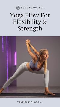 Looking for a full body workout to do at home? This 60-minute vinyasa yoga flow is perfect to help increase flexibility and build strength through the entire body, uniting breath and movement in a seamless yoga flow. Check out this pin to try this fitness style as part of your daily routine.