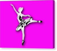 Dancing Queen Canvas Print featuring the mixed media Dancing Queen by Marvin Blaine